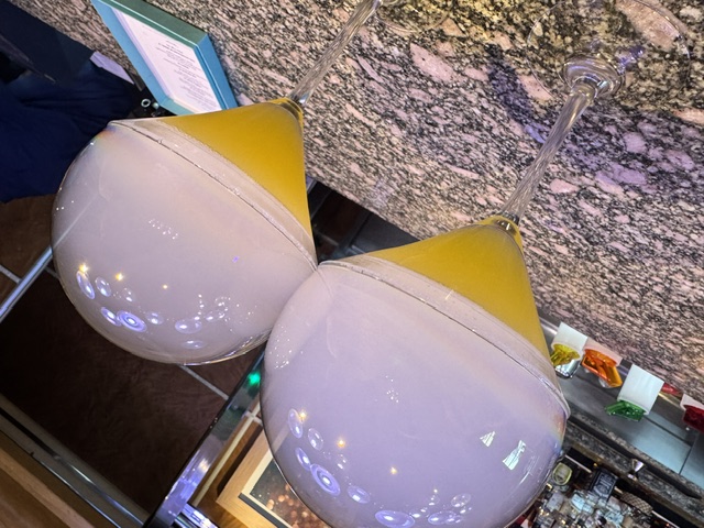 A cocktail from the unlimited drink package