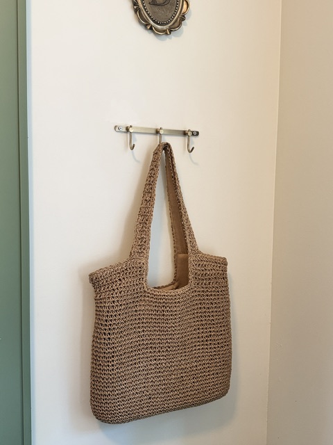Cozyoffi straw tote bag